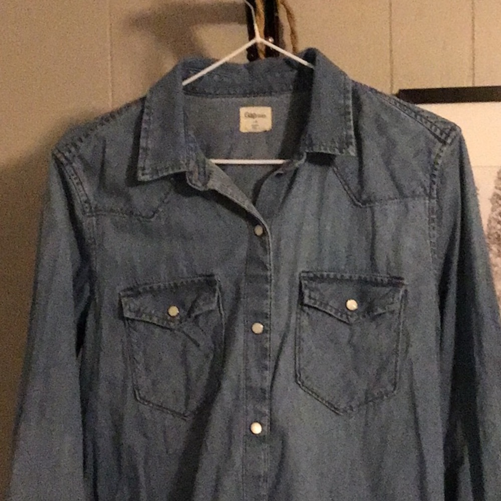 Blue Jean Shirt